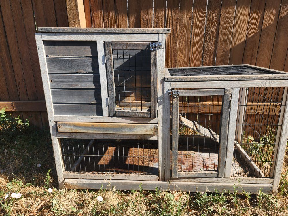 Outdoor Rabbit Hutch