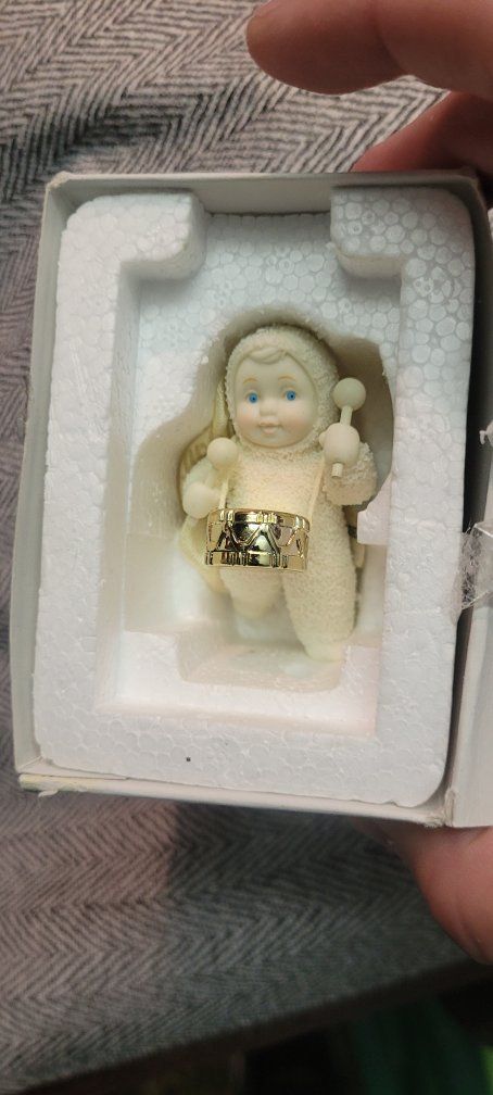 Snowbabies Holiday Drummer Ornament Department 56 in Original Box