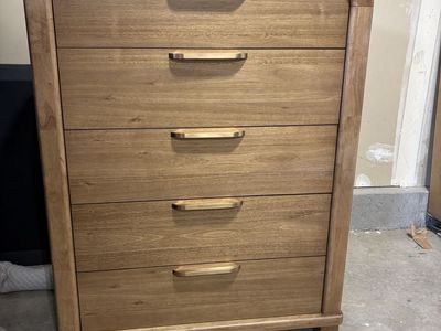 Kione Five Drawer Acacia Dresser