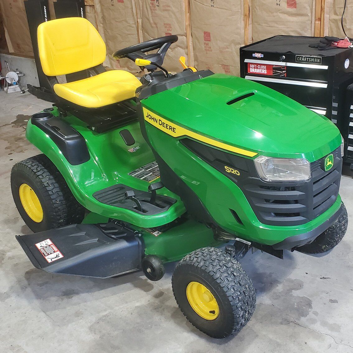 2025 John Deere S120 Riding Lawn Mower