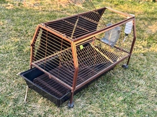 Small Pet Hutch & Playpen Set