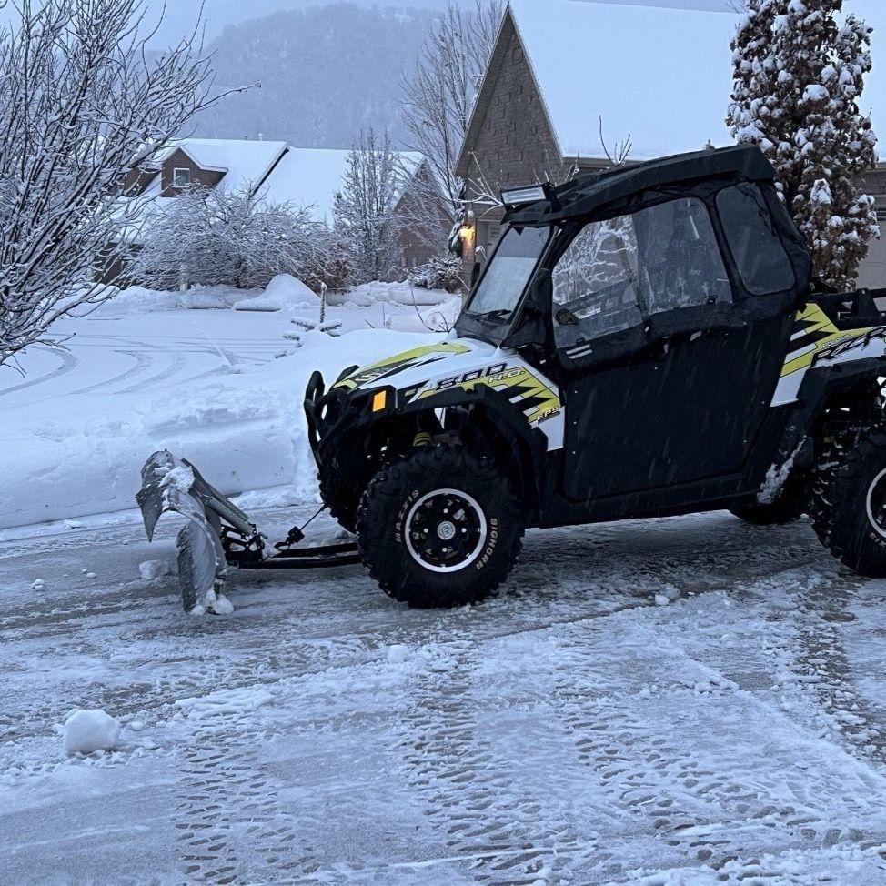 2014 Polaris RZR S 800 EFI UTV Side-by-Side with Snow Plow and Door Enclosures 300 miles!!