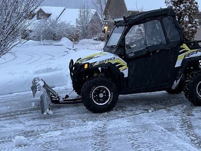 2014 Polaris RZR S 800 EFI UTV Side-by-Side with Snow Plow and Door Enclosures 300 miles!!