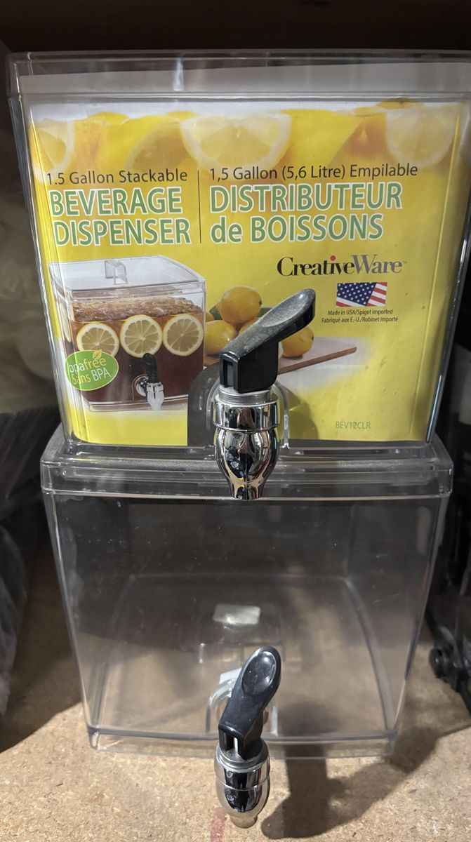 3 pk. Beverage Dispenser