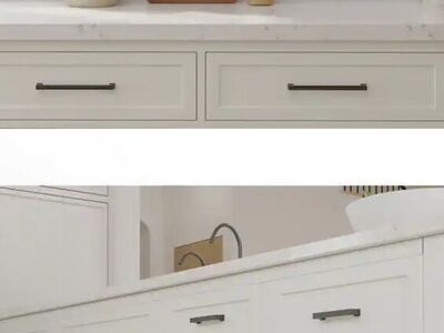 10-Pack Chelsey 4” Matte Black Cabinet Pulls