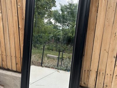 Framed mirror