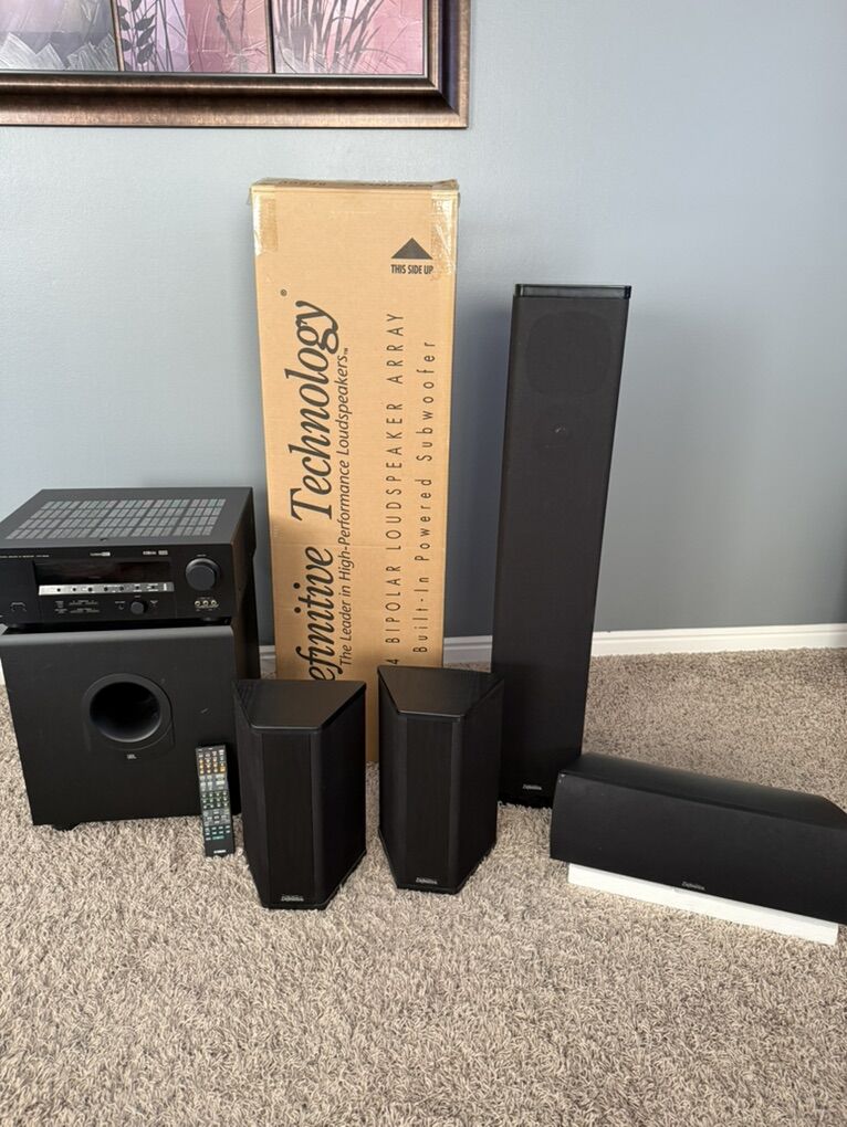 Home Theater Surround Sound Complete 6.1 System