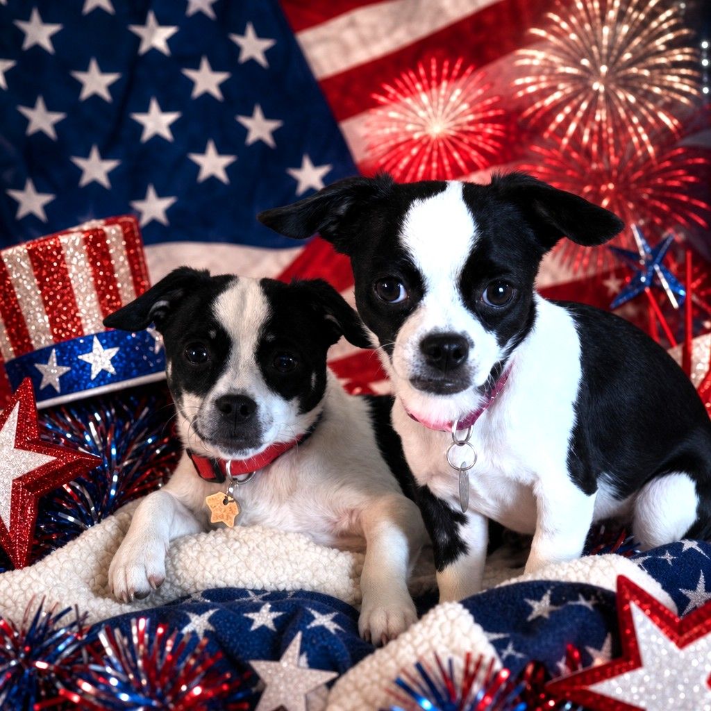 David & Alexis - Bonded Puppies - Available for adoption