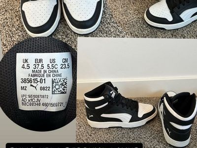 PUMA Kids Rebound Layup Hightop Sneaker