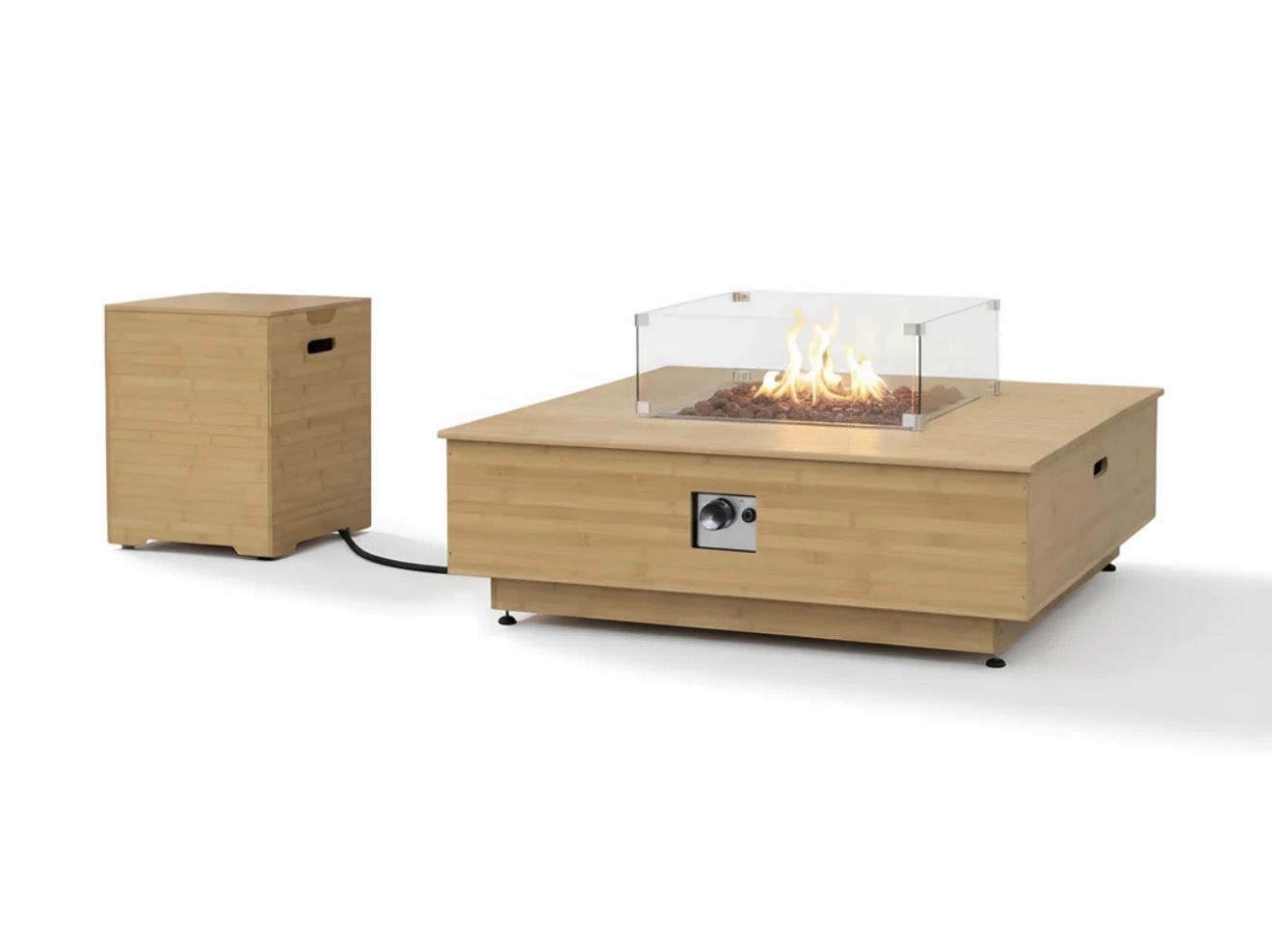 Outdoor Gas Fire Pit Table (New Unopened)