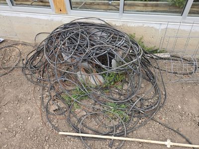 Free 1/2" soaker tubes, 1/4" drip lines and 1/4 drip manifolds