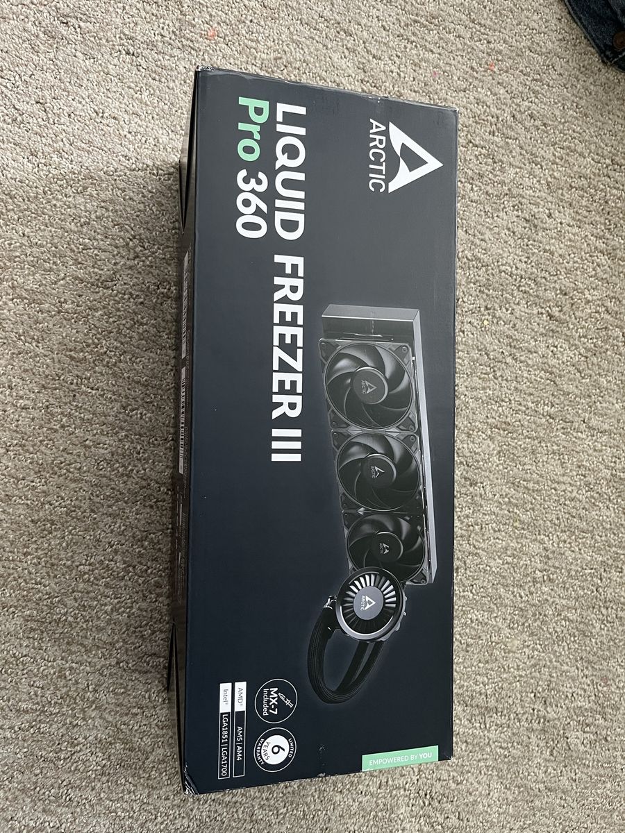 ARCTIC Liquid Freezer III Pro 360 All-in-One CPU Liquid Cooler - Like New Open Box