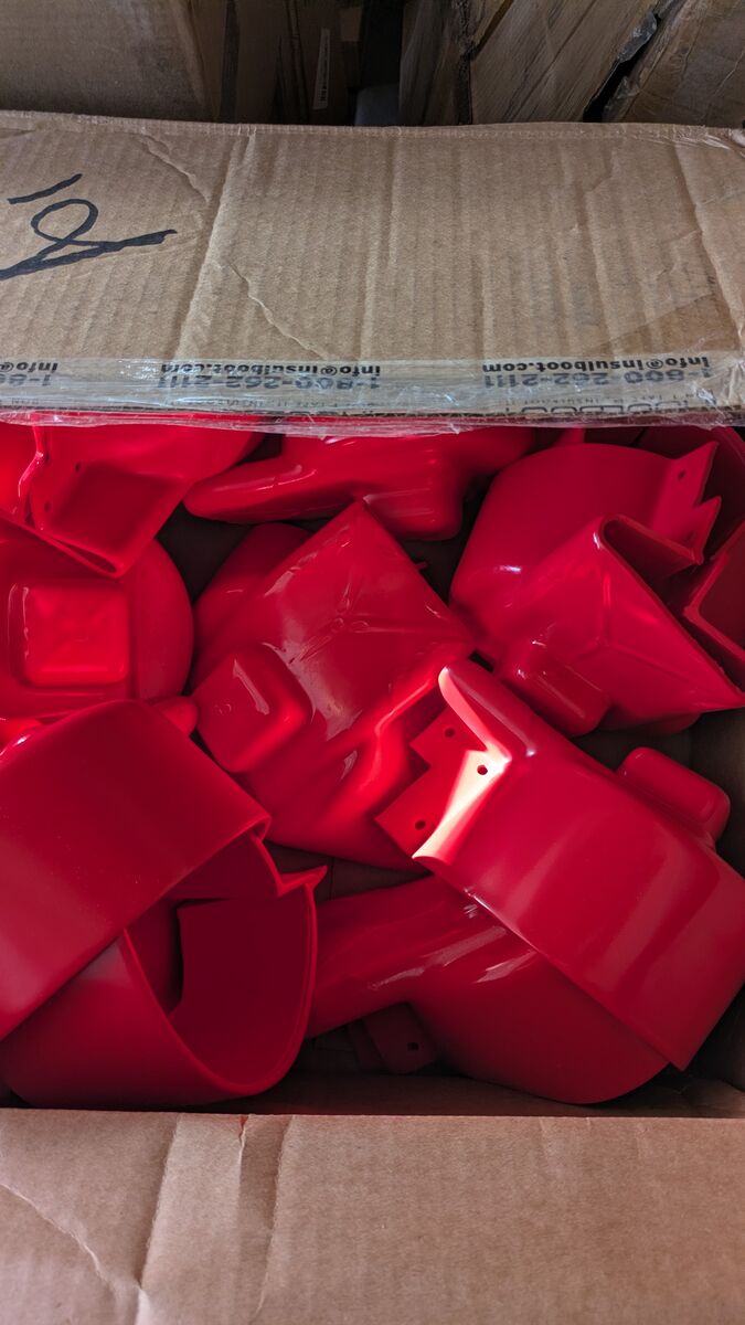 Round Stud Riser Boot - Insulated Bus Bar - Insulating Shroud