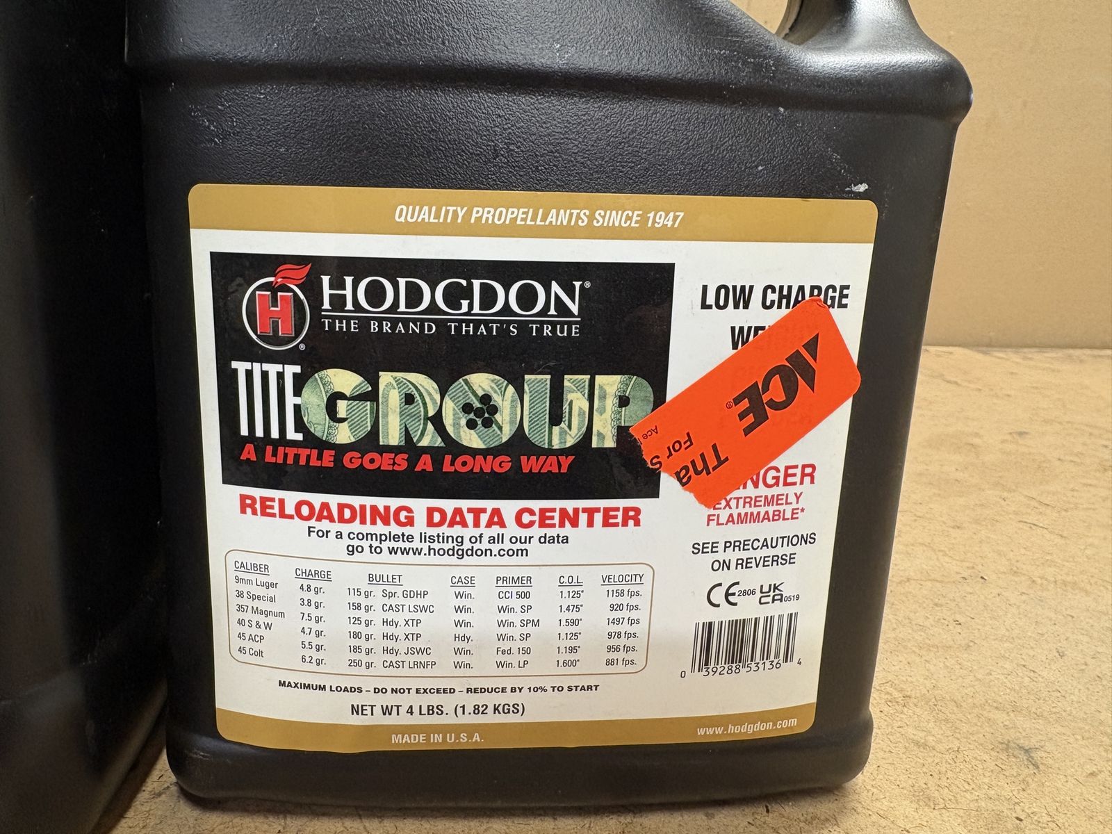 Titegroup Reloading Powder - 4 LBS