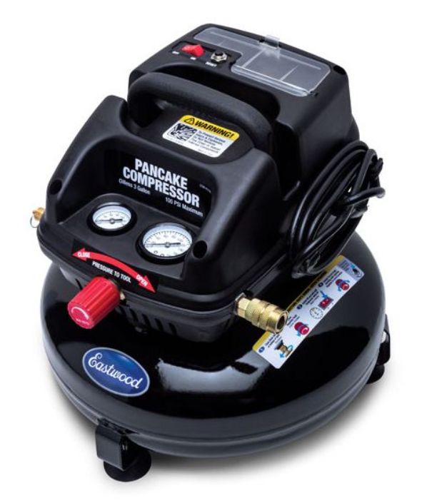 Eastwood 3 Gallon Pancake Oil Free Air Compressor