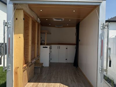 Spartan enclosed trailer 6x12 Camper conversion