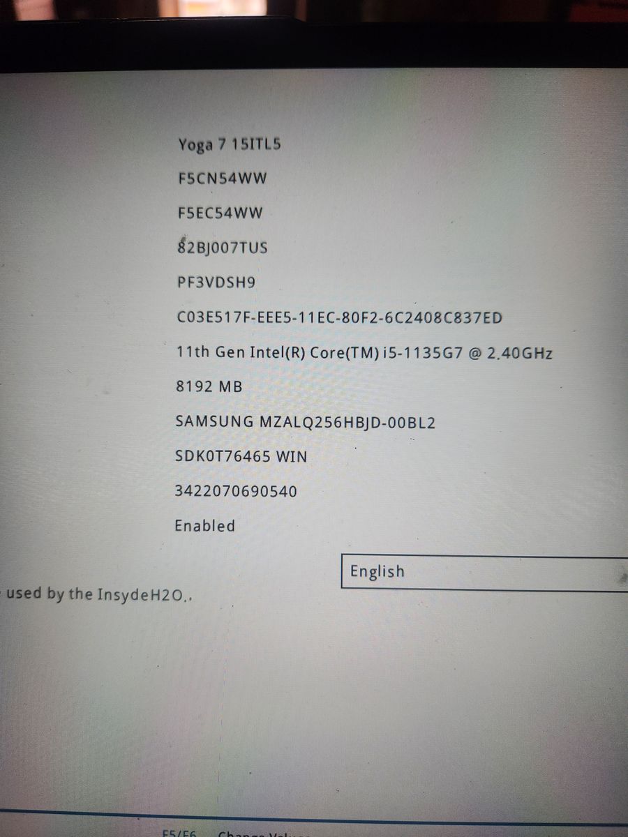 Lenovo yoga 7i