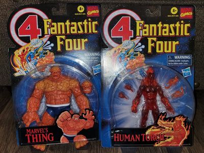 Marvel legends fantastic four action figures