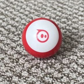 Sphero Mini Red Programmable Robot Ball without accessories.