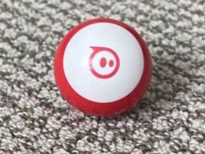 Sphero Mini Red Programmable Robot Ball without accessories.