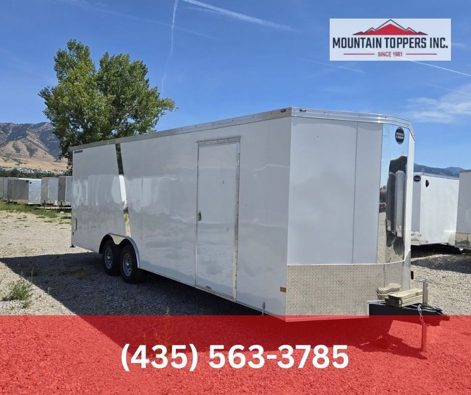 WELLS CARGO 8.5X24 ROAD FORCE WITH REAR SPOILER