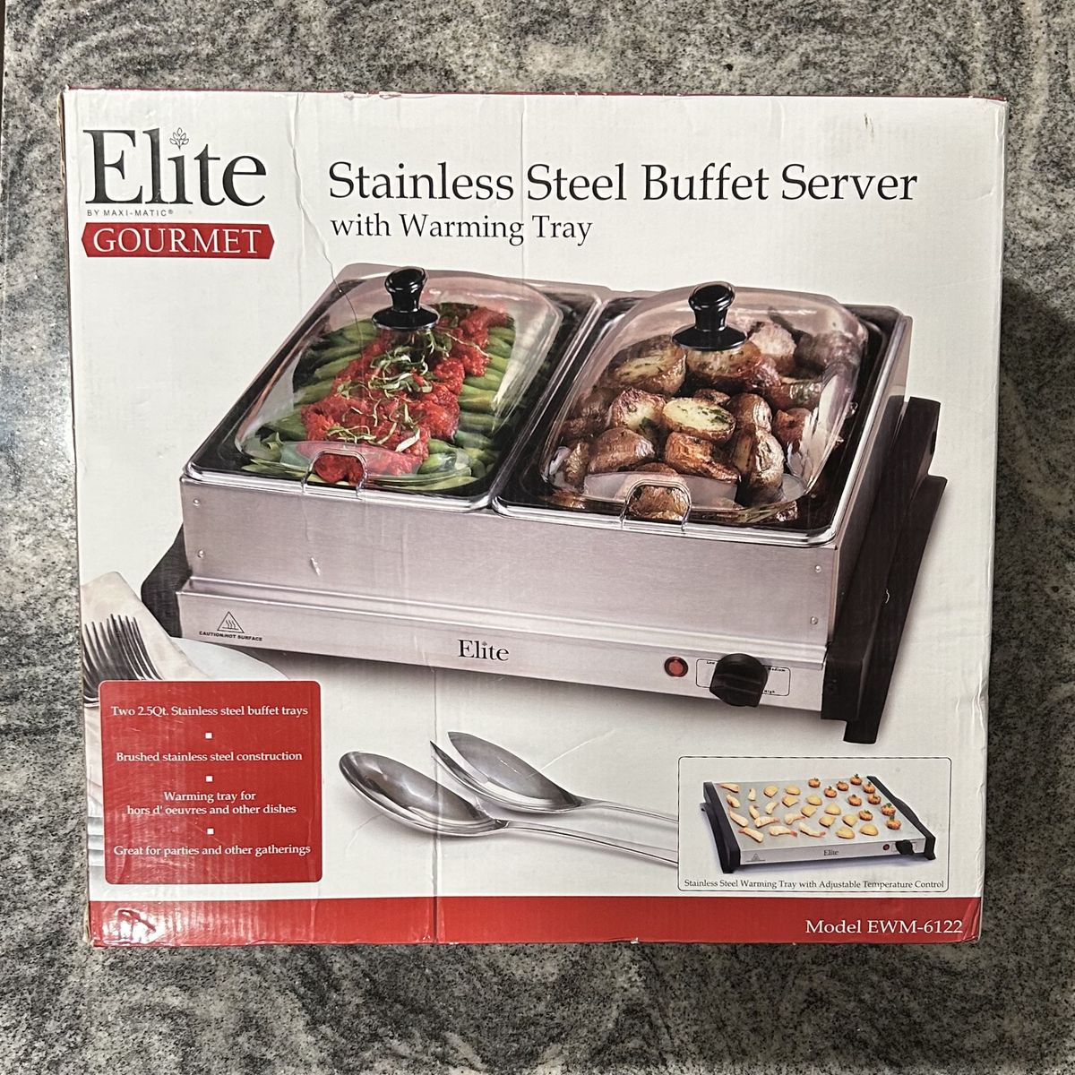 Elite Gourmet Buffet Server