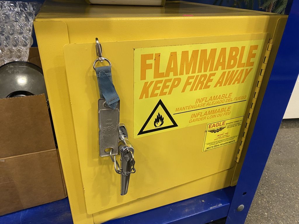 Flammable Liquid Storage Cabinet - Eagle brand
