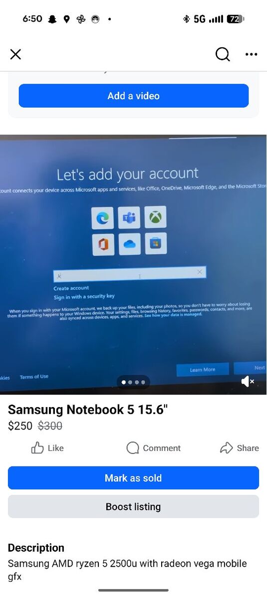 Samsung Notebook 5 15.6"
