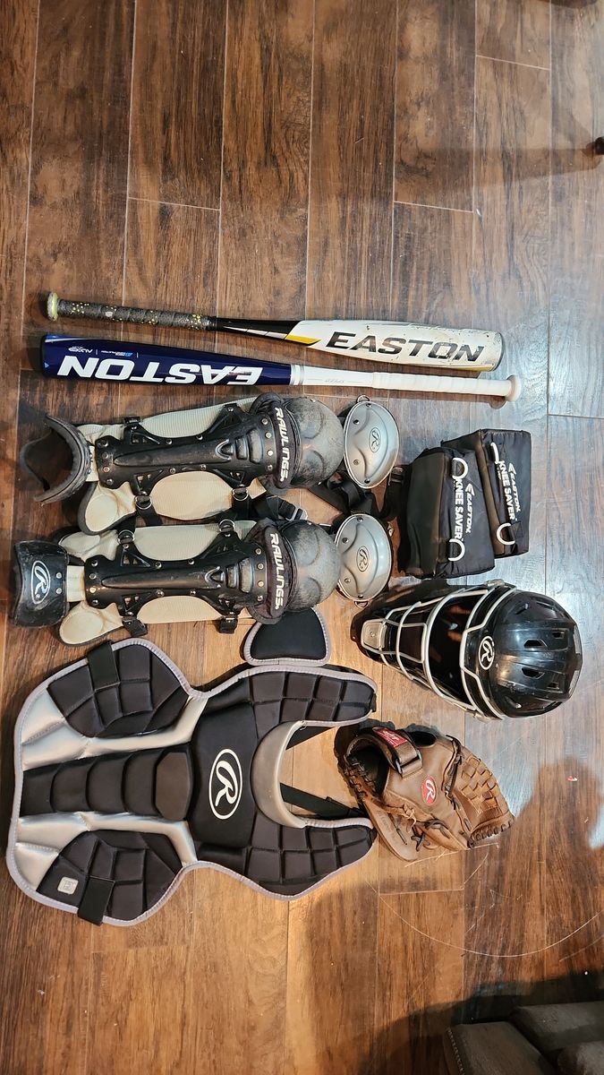 Complete Beginner/Youth Catcher Baseball Set