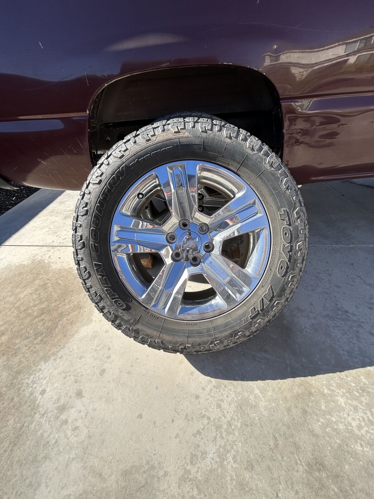 2018 Denali Stocks with At Tires