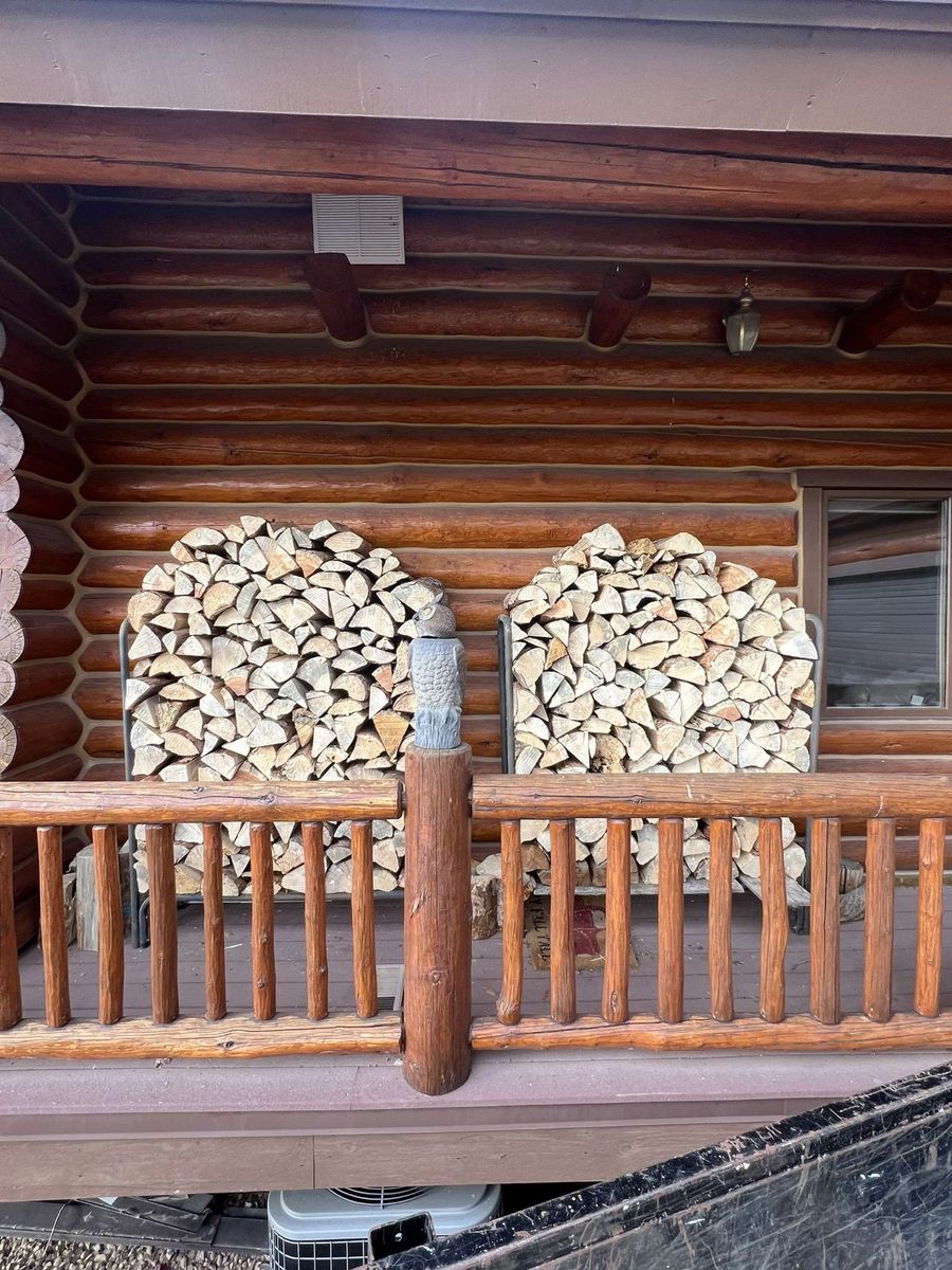 Seasoned Firewood - Stacked & Delivered cords of wood