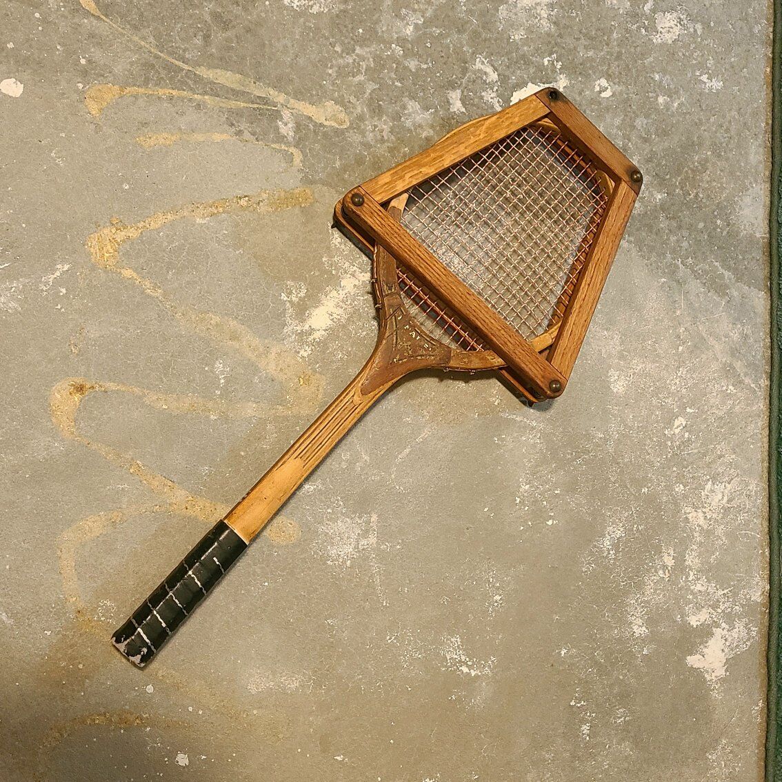 Antique Wood Tennis Racket