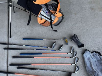 US Kids Golf set with bag