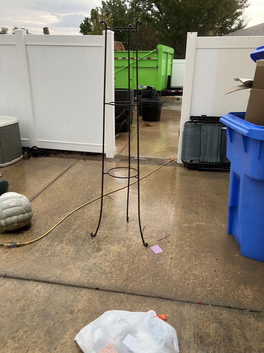 Tall Metal Plant Stand / Garden Obelisk