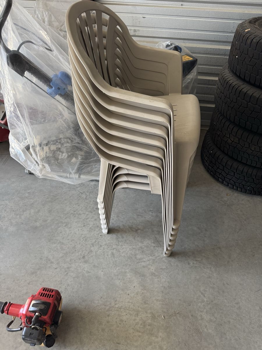 High Back Resin Outdoor Dining Chair