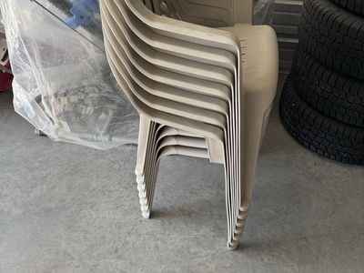 High Back Resin Outdoor Dining Chair