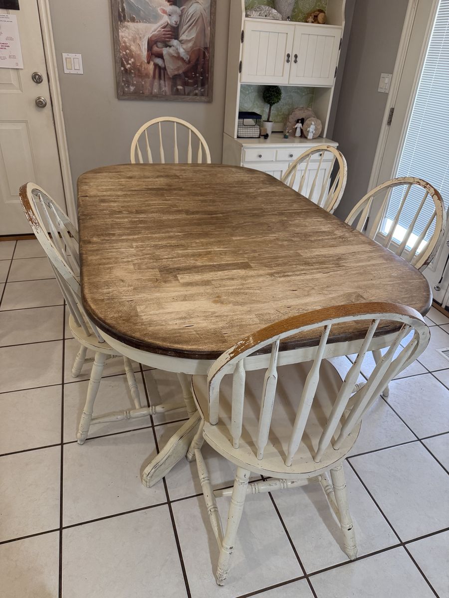 FREE TABLE AND CHAIRS