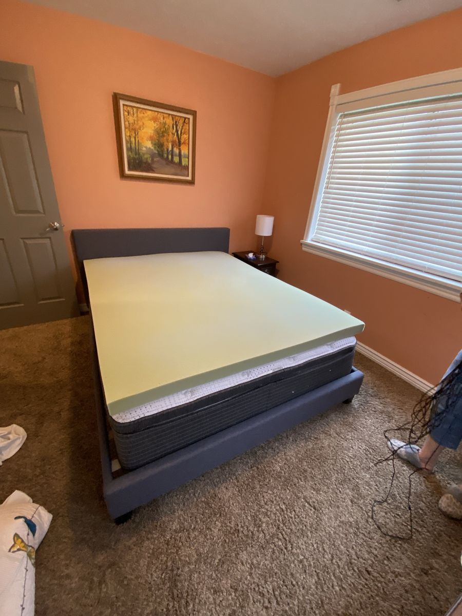 3" Queen Sixe Memory Foam X 2