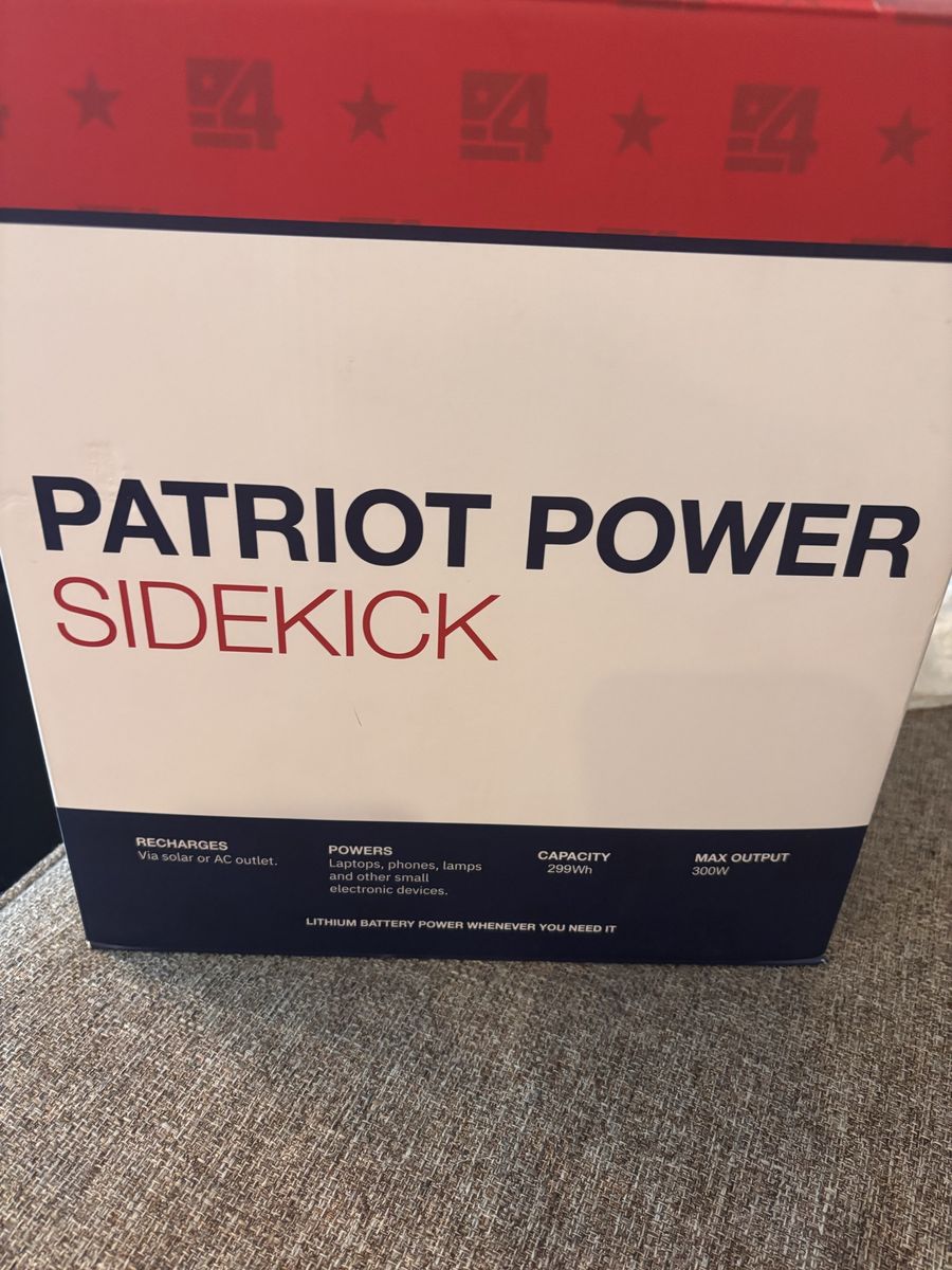 Patriot Power Sidekick Small Generator/power Bank