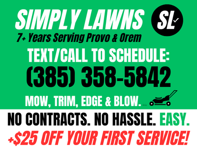 Simply Lawns | $25 OFF Your First Service