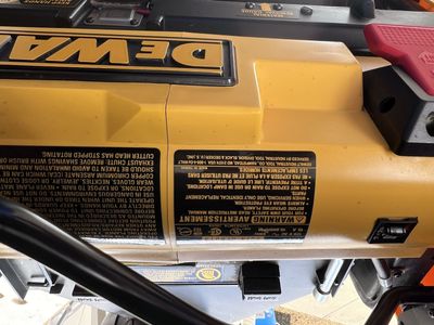 Dewalt 733 planer