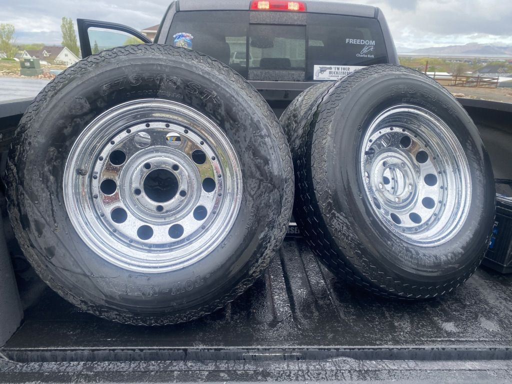 Wheels And Tires For Boat Trailer