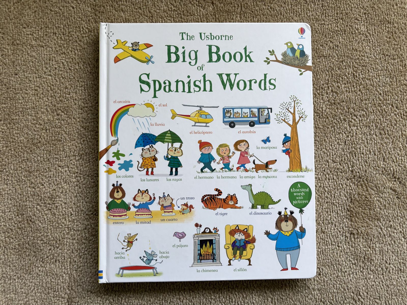 The Usborne Big Book of Spanish Words