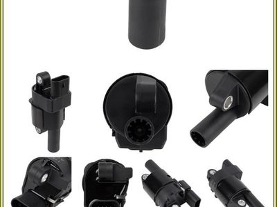 Full Set of 8 Ignition Coils fits Camaro Corvette Silverado Round Type Brand New