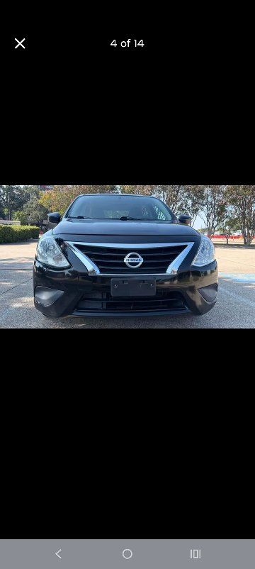2019 Nissan versa sv for trade only