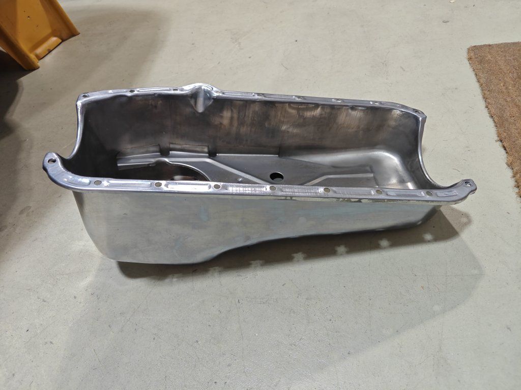 SBC Chrome Oil Pan