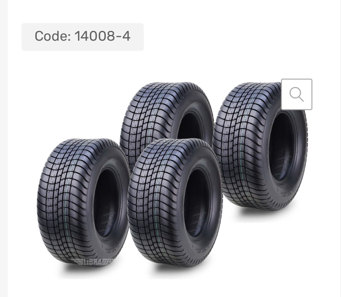 215/50-12 NEW SET OF 4 WANDA TIRES