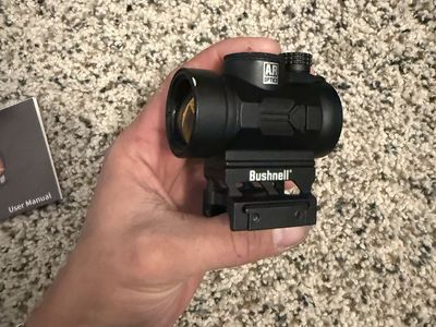 Bushnell AR Optics TRS-25 Red Dot Sight - Compact, Durable, Clear Reticle for AR Platforms