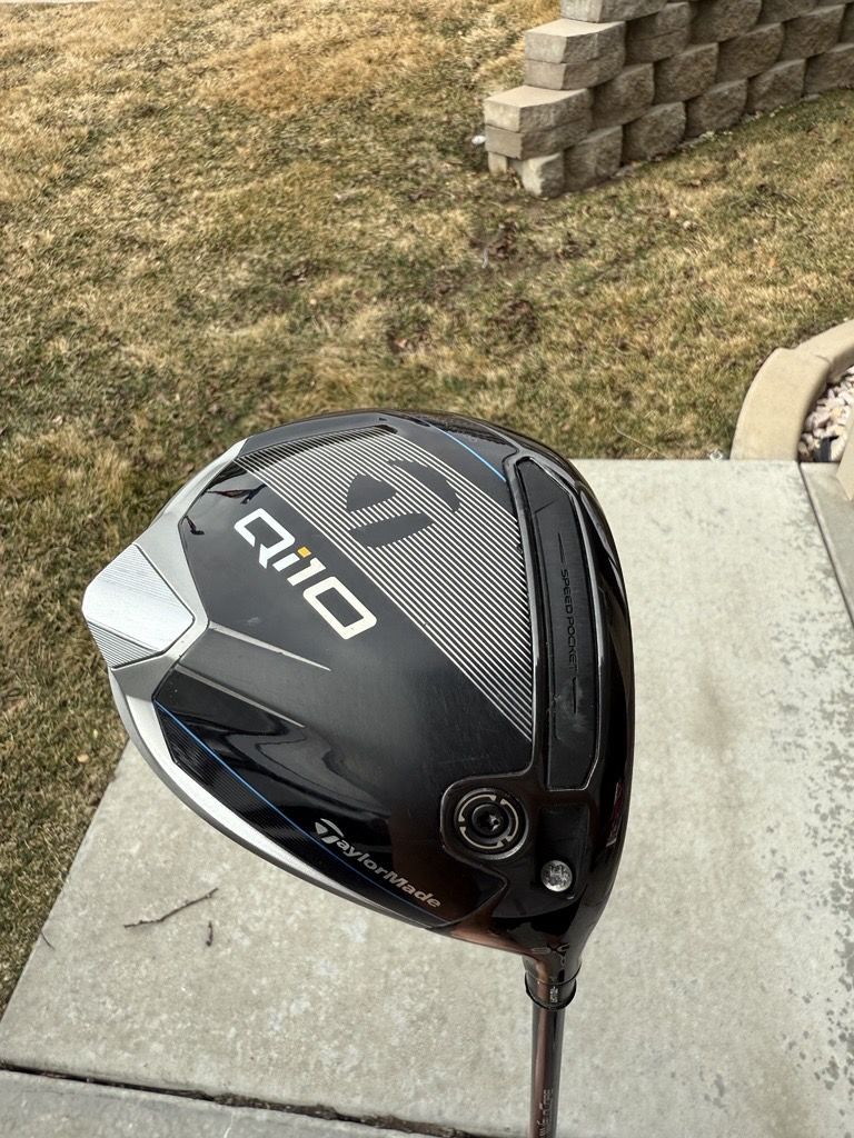 Taylormade Qi10 Driver - 9 Degree - Stiff Shaft - RH