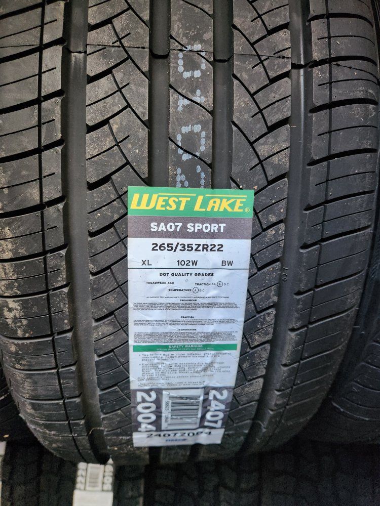 265/35r22 Westlake sa07 sport